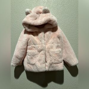 NWOT Cat & Jack Pink Soft Jacket Size 3T